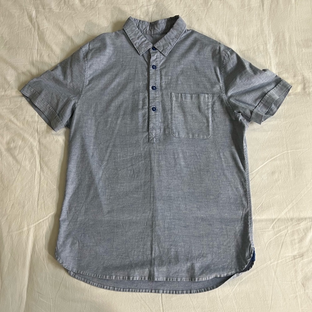 Lululemon Button Front Popover Shirt